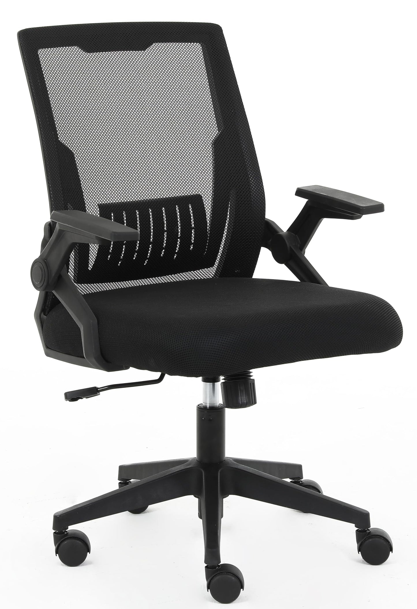 NAVA VISION Ergonomic Mesh Chair – Flip-Up Arms, Lumbar Support & Adjustable Height