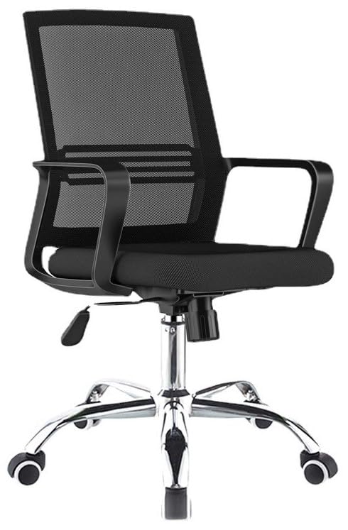 NAVA VISION Ergonomic Mesh Office Chair – Swivel with Armrests