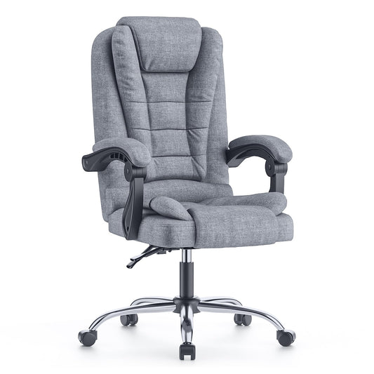 NAVA VISION Executive High-Back Chair – Ergonomic Recliner with Tilt Function